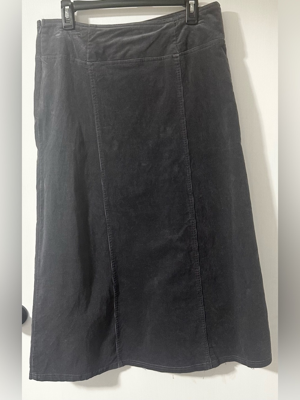 Baby-O Corduroy Gray A-Line Skirt